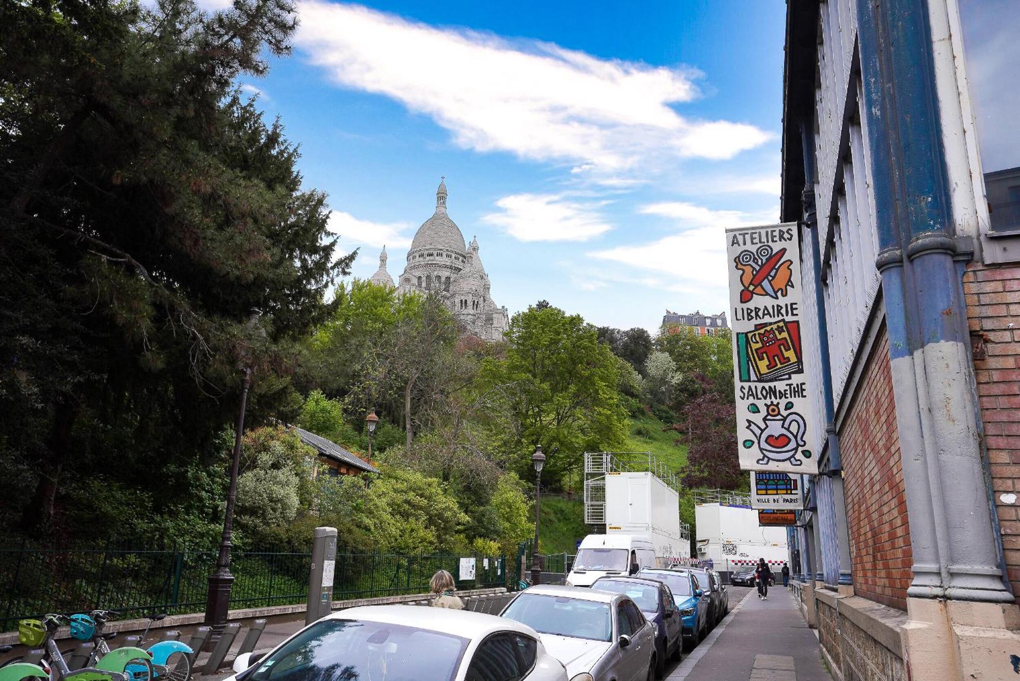 Charmant Appartement A Montmartre-Sacre Coeur Párizs Kültér fotó